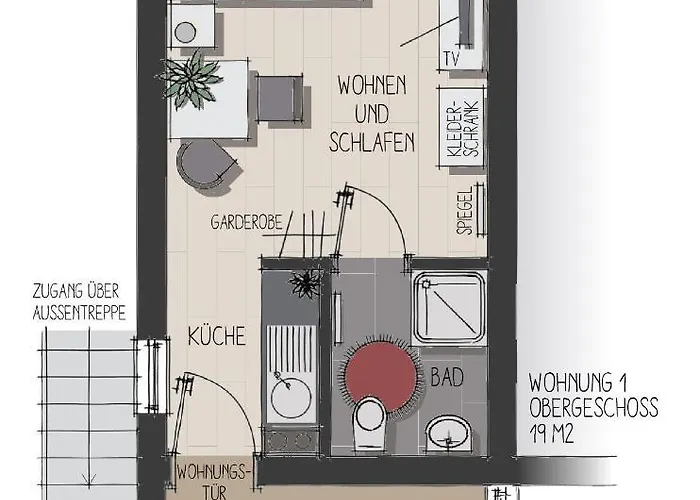 Apartment Legienstrasse